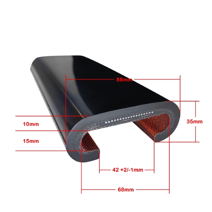 FT300 rubber escalator handrail